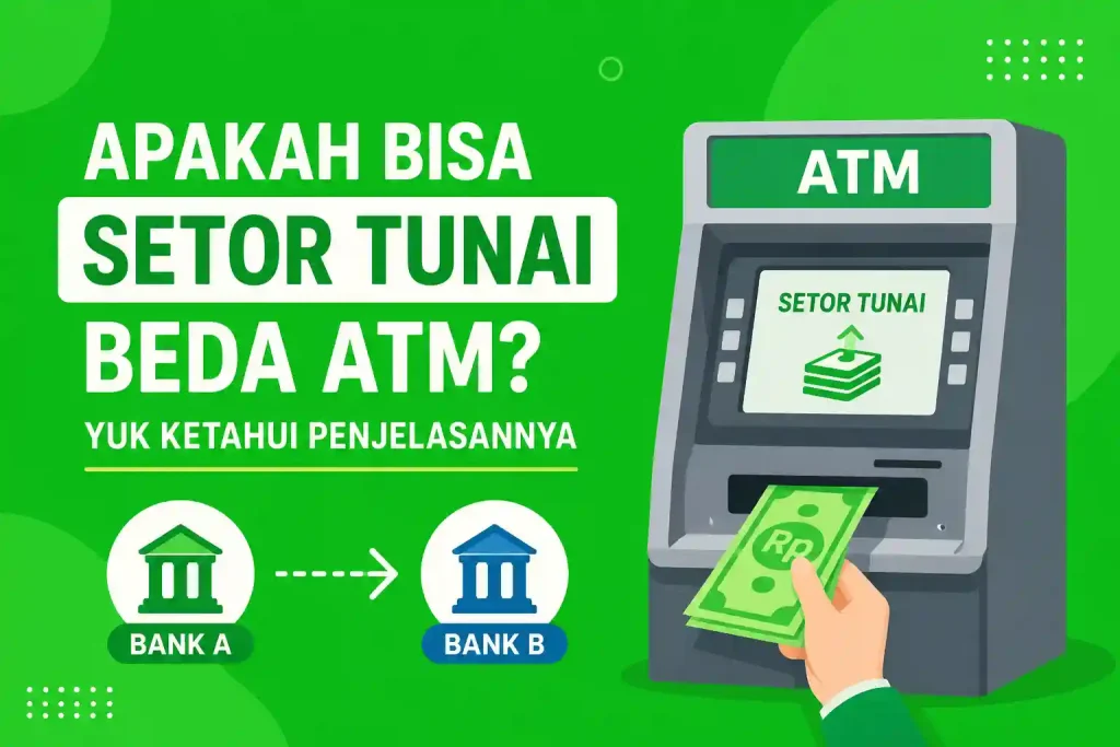 Apakah Bisa Setor Tunai Beda ATM