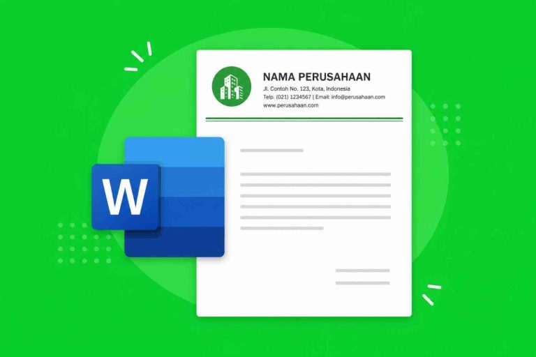 Cara Mengcopy Kop Surat di Word